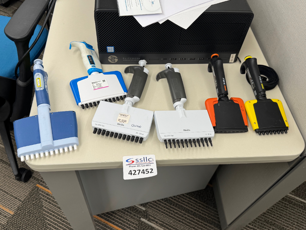 Image of Electronic Multichannel Pipettes - Quantity 6